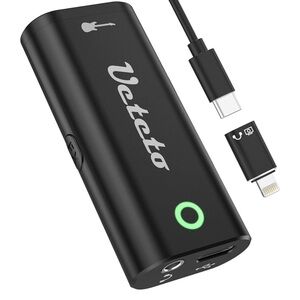 Ueteto Audio Interface for Guitar | Portable Internal Recording Sound Card